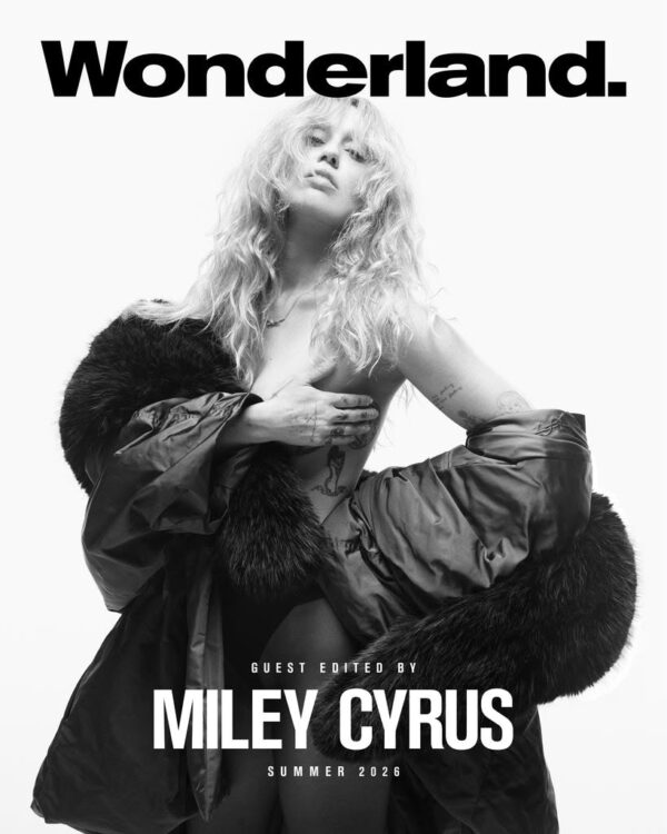 WONDERLAND SUMMER 2026-MILEY CYRUS-(SAINT LAURENT)