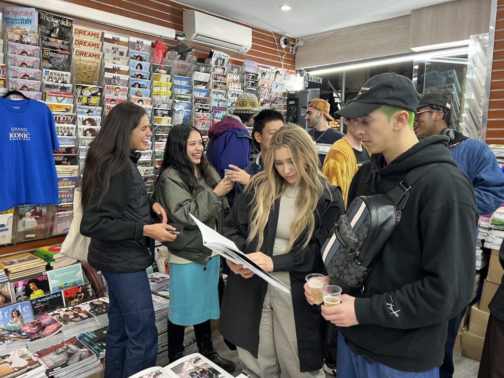 inside a paper trail grand collection launch at iconic magazine