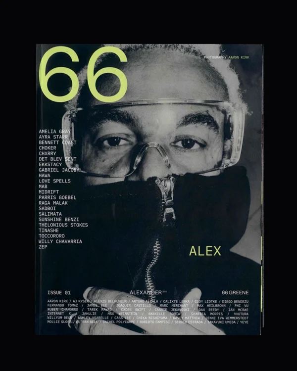 66 GREENE Issue #01 (Alex Cover)