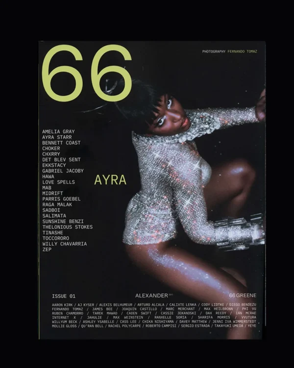 66 GREENE Issue #01 (Ayra Cover)