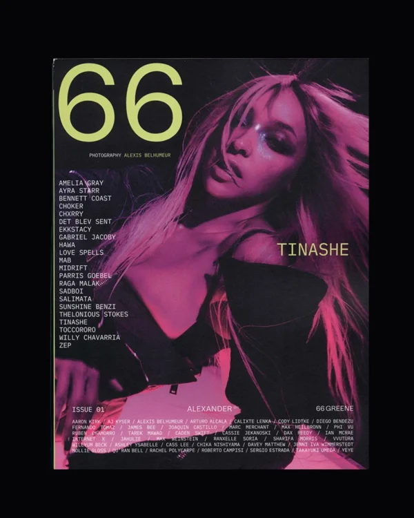 66 GREENE Issue #01 (Tinashe Cover)