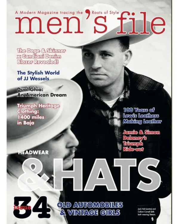 Men's File 34 + CLUTCH Magazine Vol.104