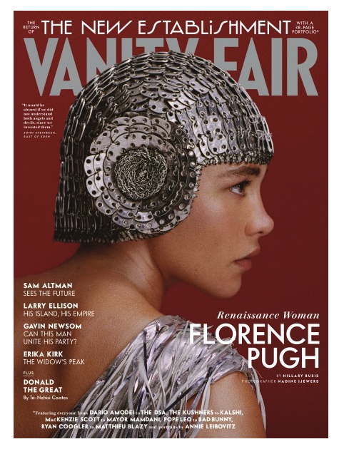 Vanity Fair October 2026 ft. Florence Pugh